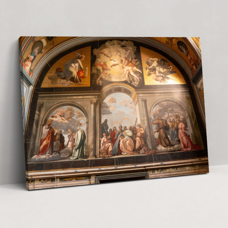 Michelangelo Religious Scene Wall Art - Michelangelo, Canvas, Canvas Wall Art, Wall Decoration