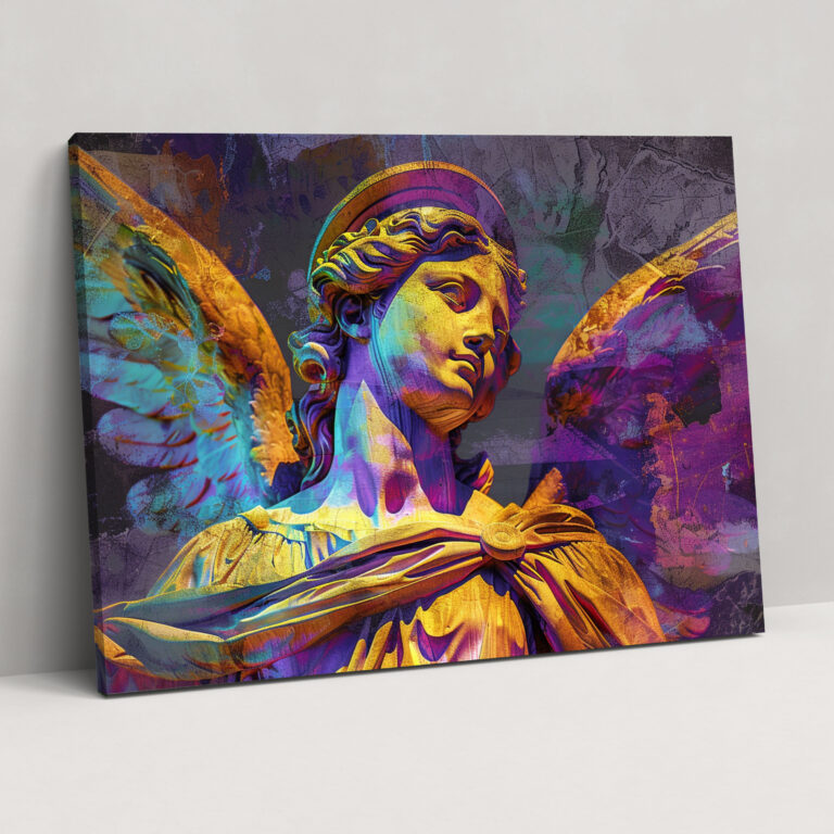 Michelangelo Angel Canvas Print - Michelangelo, Wall Decoration, Canvas Wall Art, Michelangelo