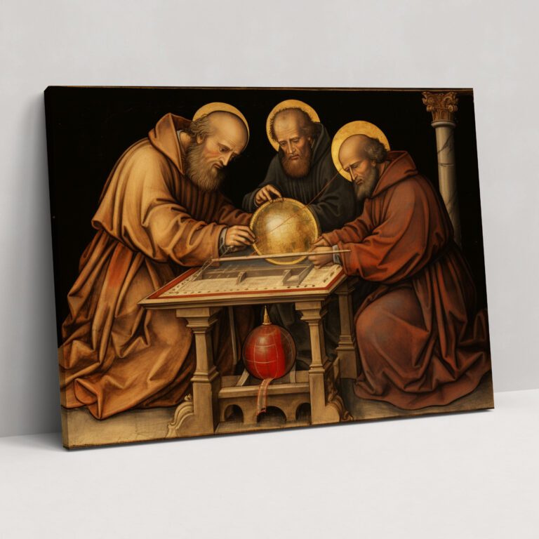 Medieval Canvas Print - Crafted Scriptures - Medieval, Canvas Wall Art, Canvas Print, Wall Art
