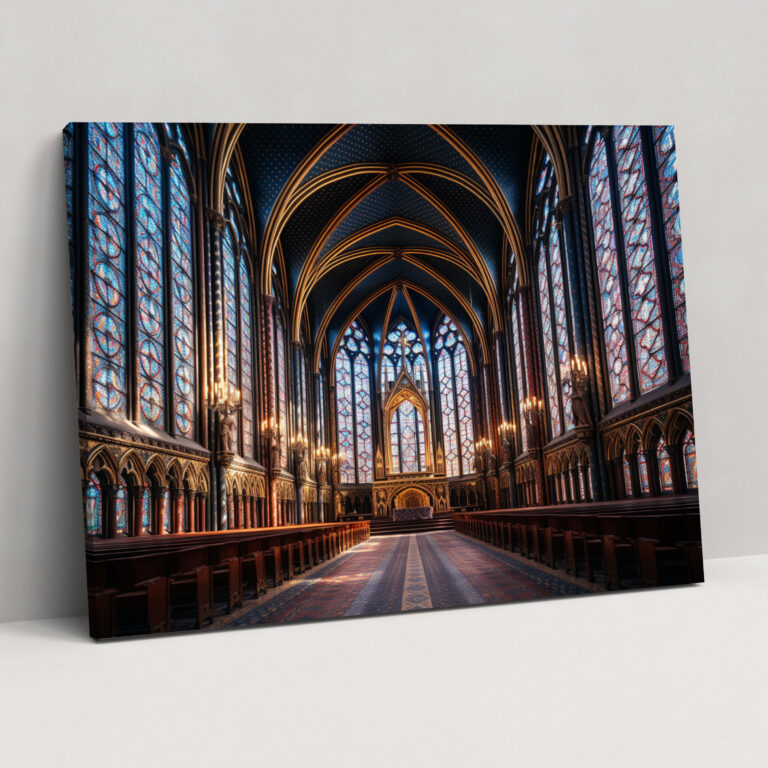 Medieval Cathedral Canvas Print - Medieval, Home Decoration, Canvas, Canvas Print