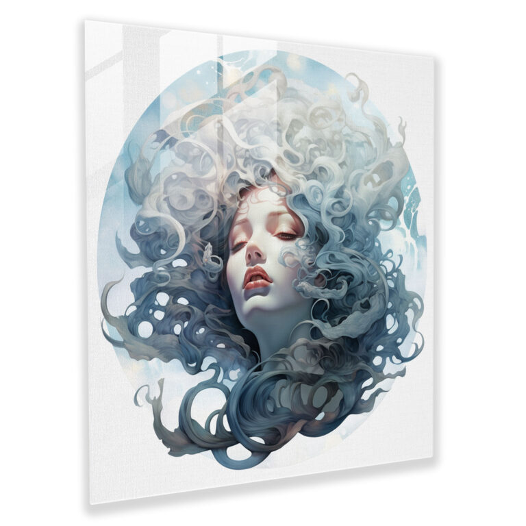 Medusa Celestial Skies Glass Print - Medusa, Wall Decoration, Glass Print, Skies