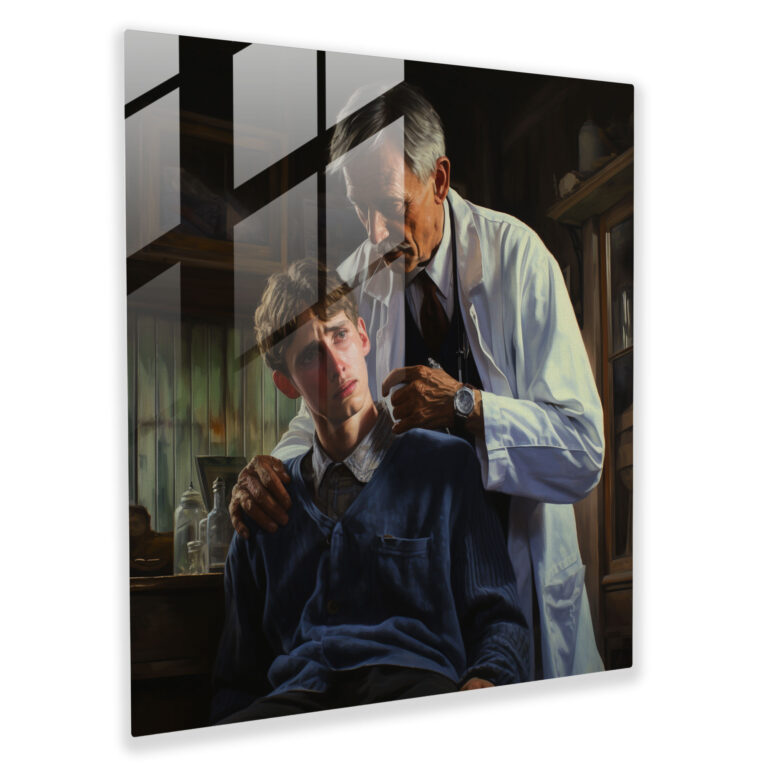Medicine Compassion Glass Print - Medicine, Glass Print, Glass Wall Art, Glass Art