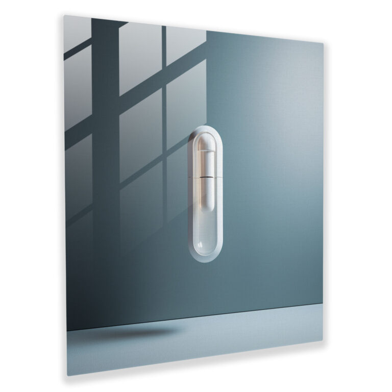 Medicine Power Glass Print - Medicine, Home Decoration, Modern Art, Glass Art