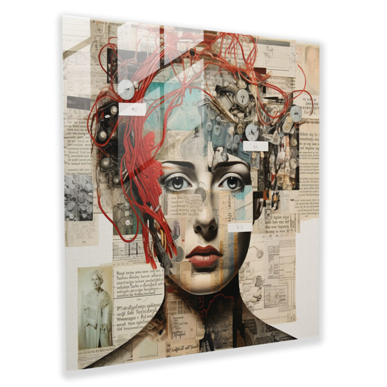 Medicine Knowledge Collage Glass Print - Medicine, Glass Art, Knowledge, Medical Images