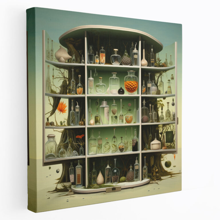 Whimsical Medicine Canvas Print - Medicine, Medicine, Canvas, Canvas Wall Art