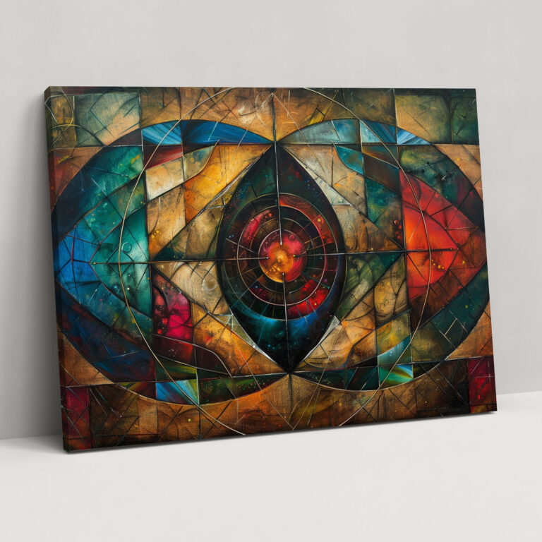 Metaphysical Painting Wall Decoration - Metaphysical Painting, Canvas, Wall Decoration, Metaphysical Painting