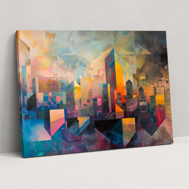 Metaphysical Painting Canvas Print - Metaphysical Painting, Canvas Wall Art, Canvas, Canvas Print