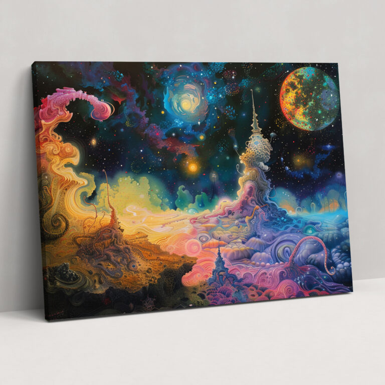Metaphysical Painting Canvas Print - Metaphysical Painting, Canvas, Metaphysical Painting, Canvas Print