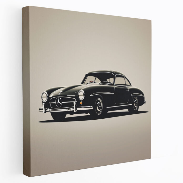 Mercedes Wall Decoration - Mercedes, Home Decoration, Canvas Wall Art, Canvas