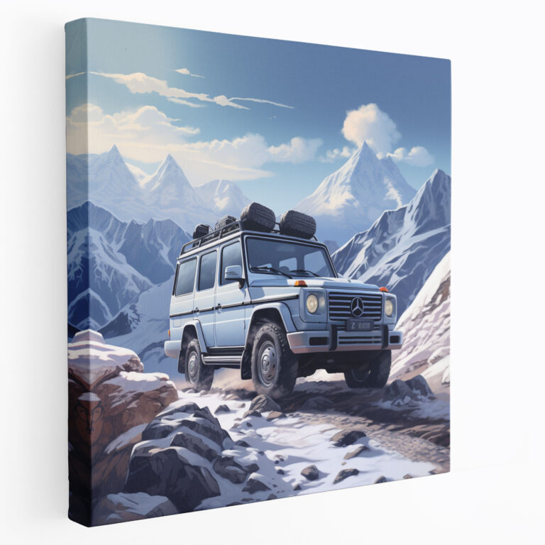 Mercedes Canvas Print - Mercedes, Digital Art, Mercedes, Wall Art