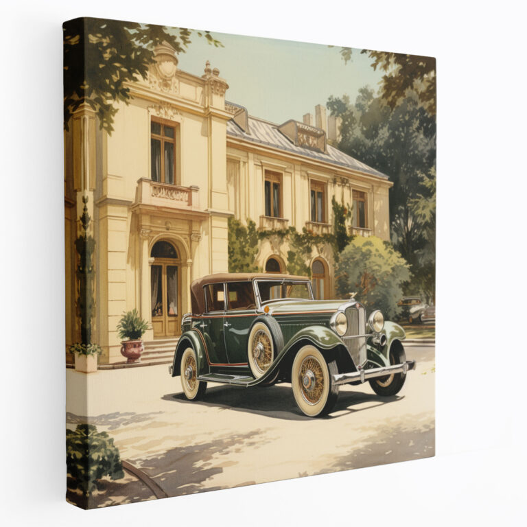 Mercedes Wall Art - Vintage Poster Wall Decoration - Mercedes, Mercedes, Canvas Print, Nostalgia