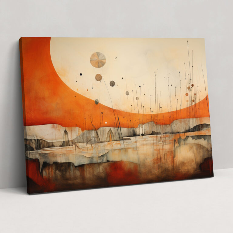 Mesolithic Wall Art - Abstract Art Inspired By The Beauty And Mysteries Of Nature - Mesolithic, Abstract Art, Canvas, Wall Art
