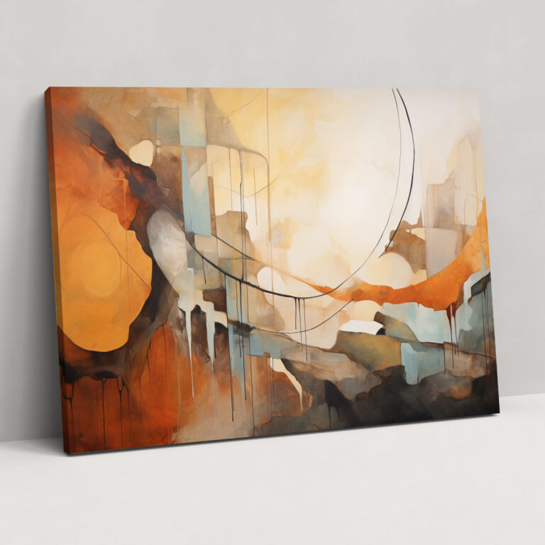 Mesolithic Inspired Wall Art - Mesolithic, Mesolithic Tools, Mesolithic Artifacts, Canvas