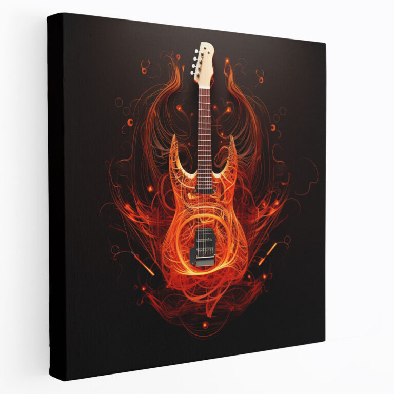 Metallica Canvas Print - Abstract Guitar Strings Wall Art - Metallica, Canvas, Metallica, Guitar Strings