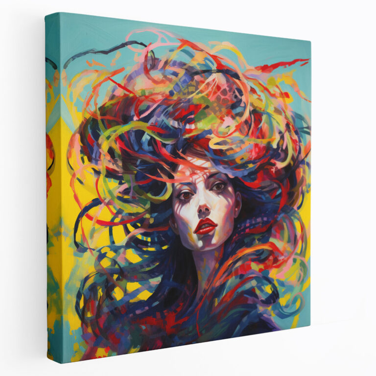 Medusa Wall Decoration - Medusa, Canvas Print, Dynamism, Wall Decoration