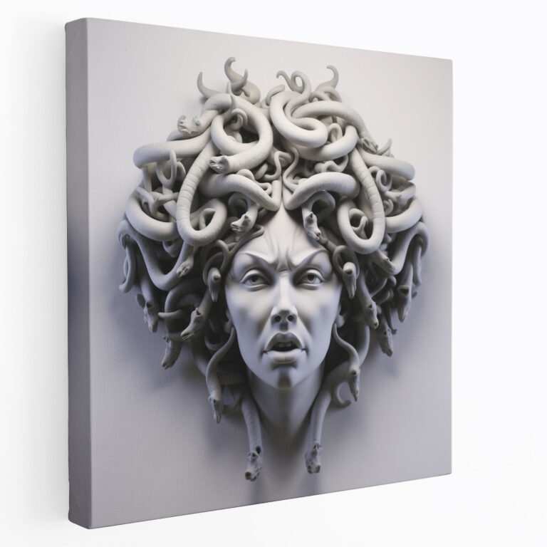 Medusa Wall Decoration - Medusa, Wall Decoration, Home Decoration, Three-Dimensional Representation