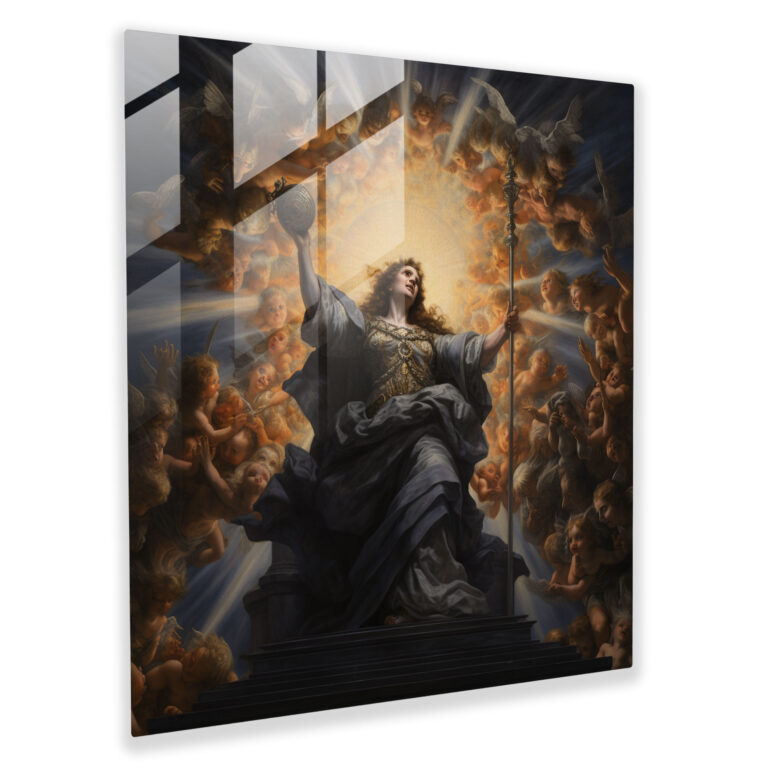 Majestic Glass Art Print