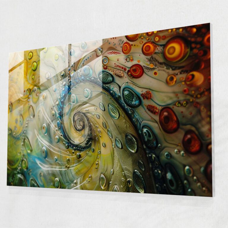 Michelangelo Glass Art: Divine Patterns - Michelangelo, Wall Decoration, Intricate Patterns, Home Decoration