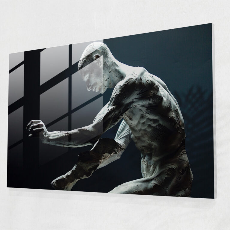 Michelangelo Modern Art - Michelangelo, Home Decoration, Glass Art, Modern Art