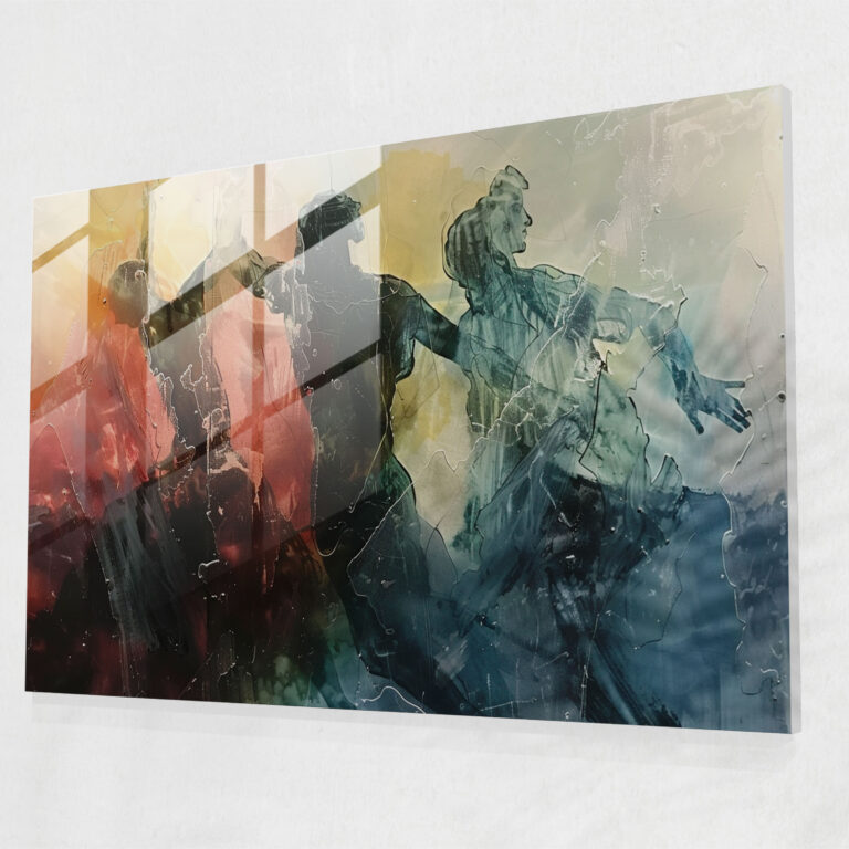 Michelangelo Glass Wall Art Home Decoration - Michelangelo, Michelangelo, Glass Art, Home Decoration