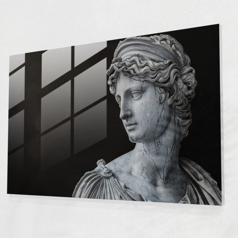 Michelangelo Glass Print - Venus De Milo - Michelangelo, Classic Art, Home Decoration, Glass Print