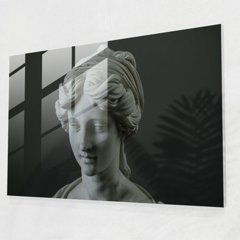 Michelangelo Modern Art - Michelangelo, Glass Art, Wall Decoration, Home Decoration