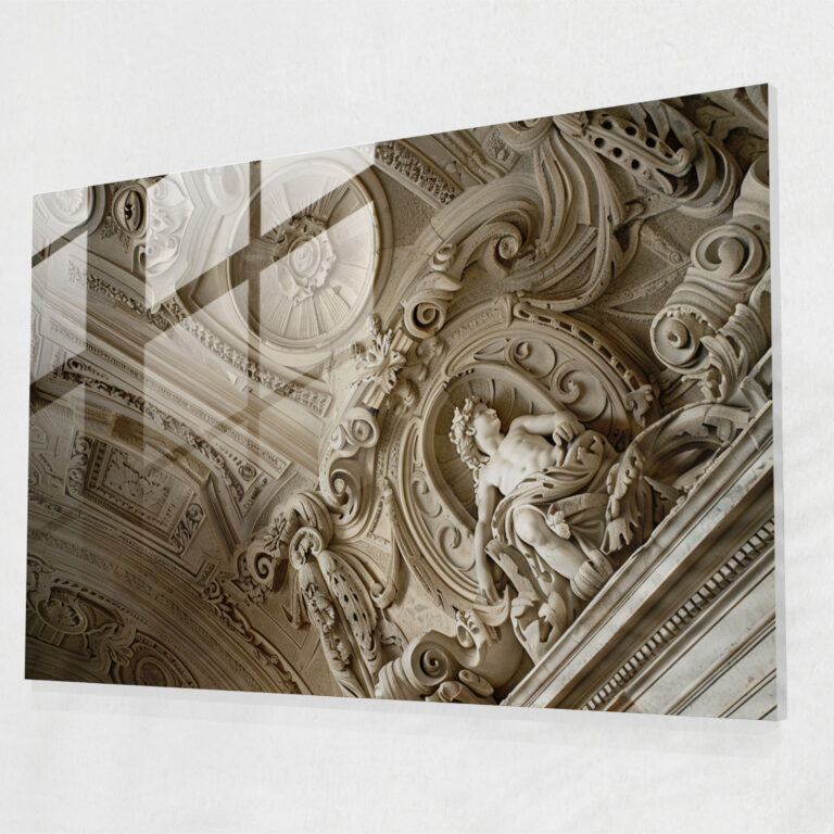 Michelangelo Glass Masterpiece - Michelangelo, Glass Print, Wall Decoration, Glass Wall Art