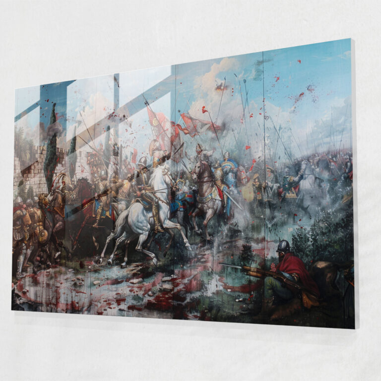 Michelangelo Glass Wall Art - Michelangelo, Glass Art, Michelangelo, Modern Art