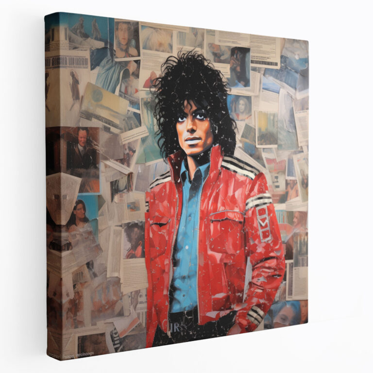 Michael Jackson Collage Wall Art - Micheal Jackson, Wall Decoration, Artistic, Visually Dynamic