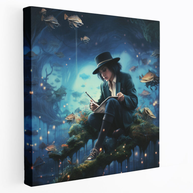 Michael Jackson Surreal Wall Art - Micheal Jackson, Canvas Wall Art, Michael Jackson, Canvas