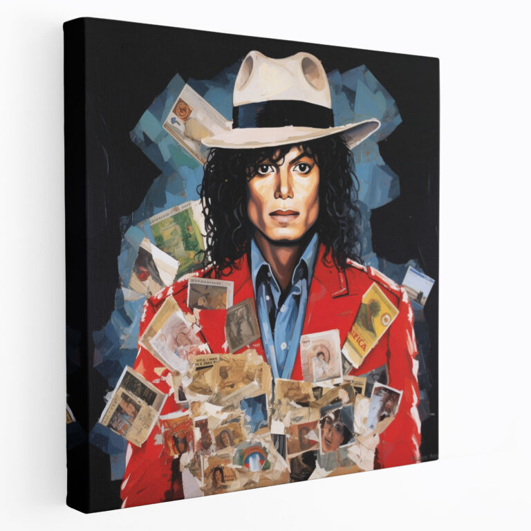Micheal Jackson Wall Art - Musical Journey Collage - Micheal Jackson, Micheal Jackson, Collage, Home Decoration