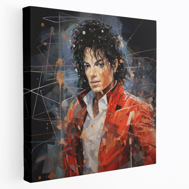 Michael Jackson Canvas Print - Geometric Wall Art - Micheal Jackson, Canvas Print, Home Decoration, Canvas
