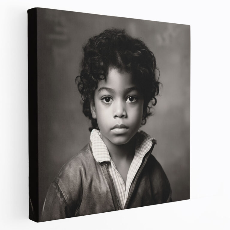 Micheal Jackson Wall Art - Black And White Canvas Print - Micheal Jackson, Wall Decoration, Black And White, Canvas Wall Art
