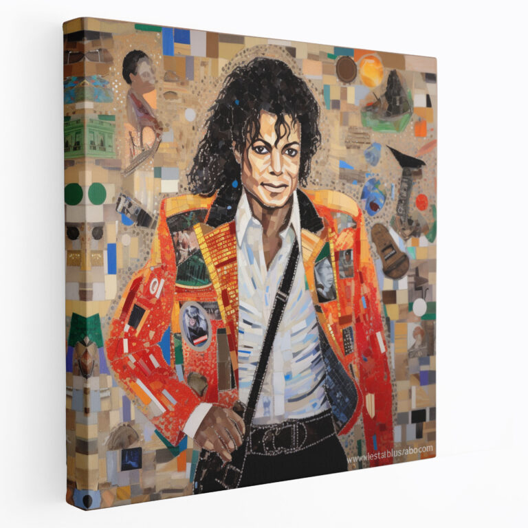 Micheal Jackson Wall Decoration - Collage Artwork - Micheal Jackson, Home Decoration, Wall Art, Canvas Print