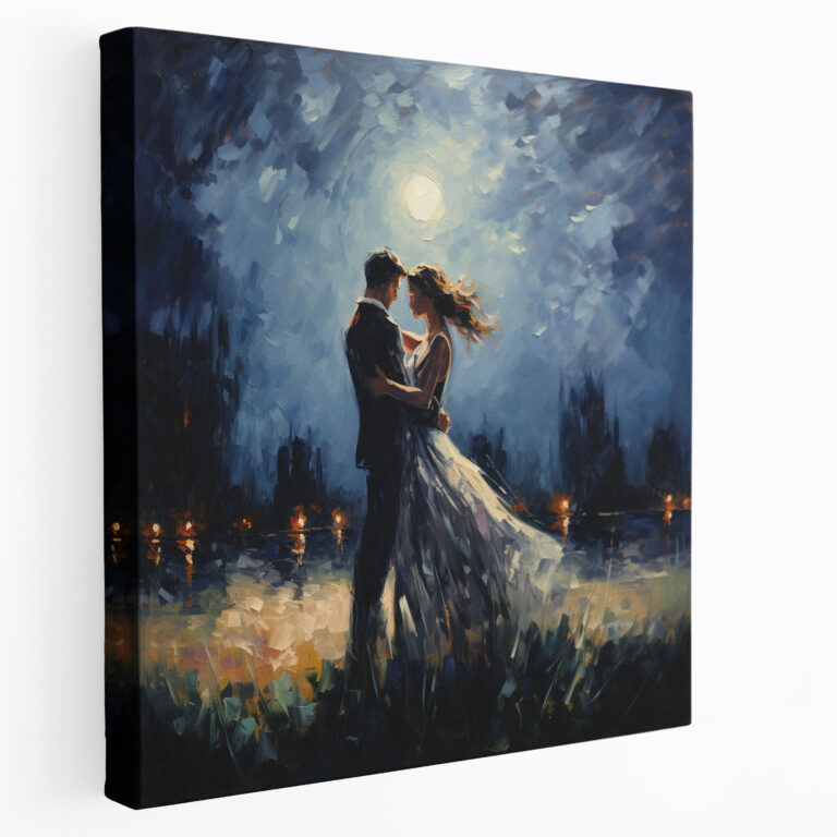 Midnight Romance Canvas Print - Midnight, Romance, Canvas, Passion