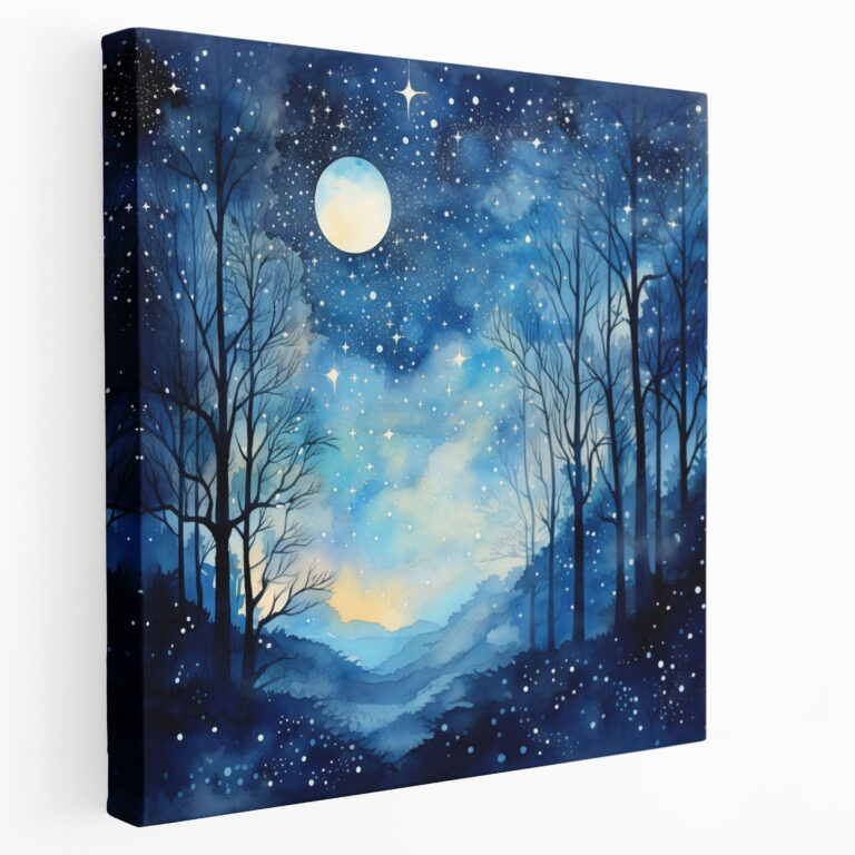 Midnight Dreams Canvas Print - Midnight, Wall Decoration, Canvas, Canvas Wall Art