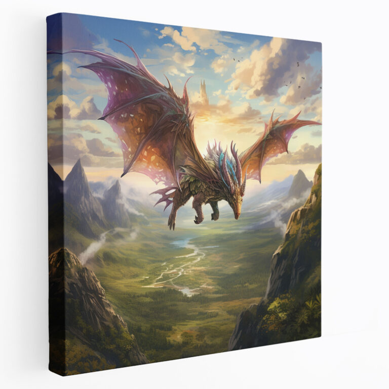 Middle Earth Canvas Print - Magical Creature - Middle Earth, Middle Earth, Wall Decoration, Wall Art