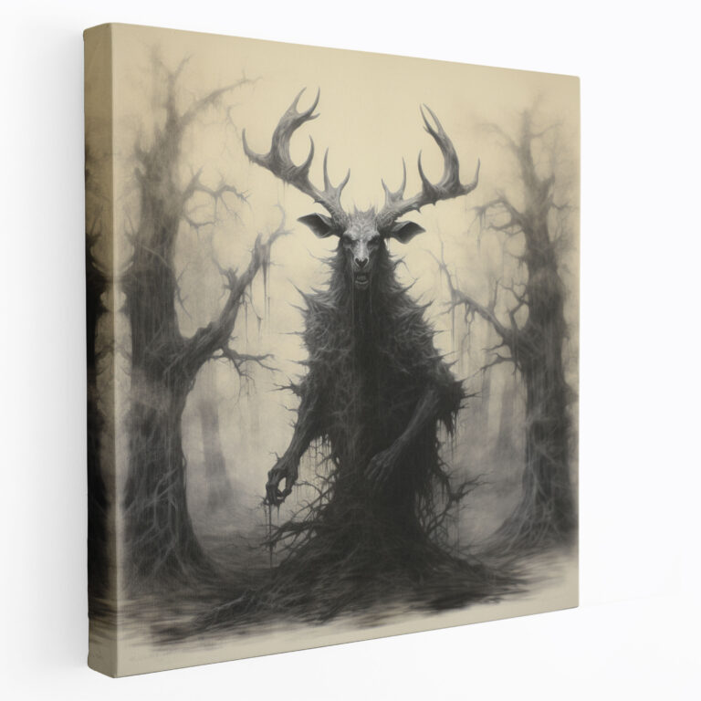 Middle Earth Canvas Print - Mythical Creature - Middle Earth, Elegance, Mythical Creature, Canvas