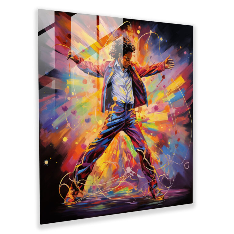 Micheal Jackson Glass Wall Art - Micheal Jackson, Dance Moves, Micheal Jackson, Iconic Performances