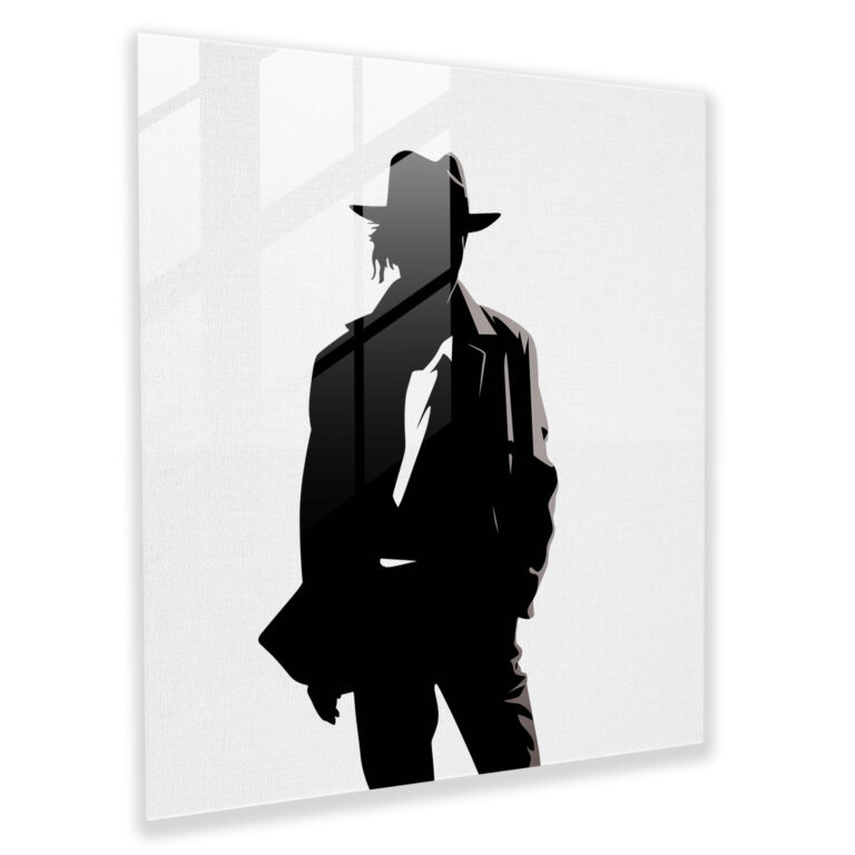 Michael Jackson Glass Print - Micheal Jackson, Legendary Status, Michael Jackson, Home Decoration