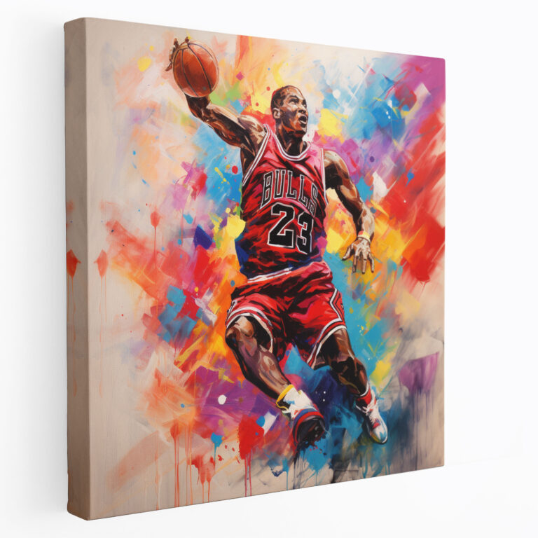Michael Jordan Wall Art - Micheal Jordan, Michael Jordan, Home Decoration, Abstract Painting