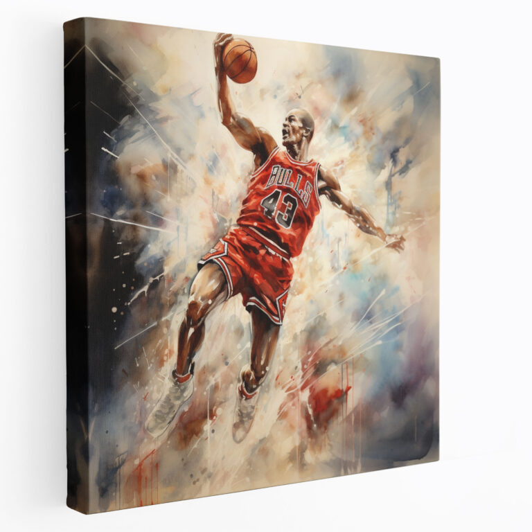Michael Jordan Canvas Print - Micheal Jordan, Canvas Print, Canvas, Michael Jordan