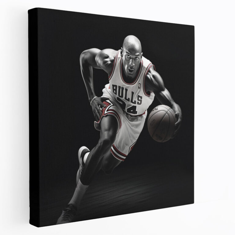 Michael Jordan Wall Art - Micheal Jordan, Wall Art, Timeless Appeal, Canvas