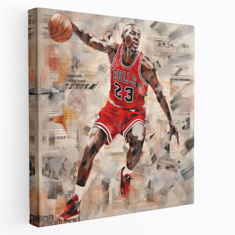 Michael Jordan Wall Art - Inspirational Collage - Micheal Jordan, Home Decoration, Wall Art, Sports