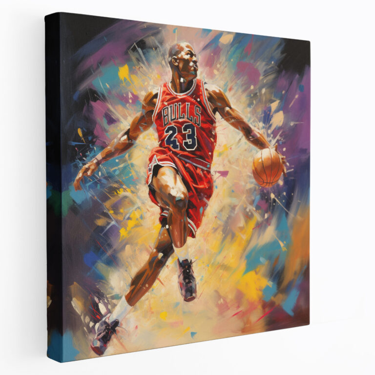 Michael Jordan Wall Art - Micheal Jordan, Canvas Print, Canvas Wall Art, Micheal Jordan