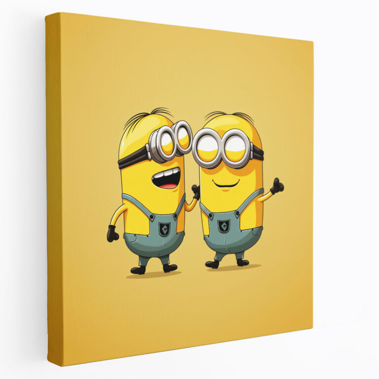 Minions Dance Canvas Print - Minions, Home Decoration, Canvas Wall Art, Canvas Print