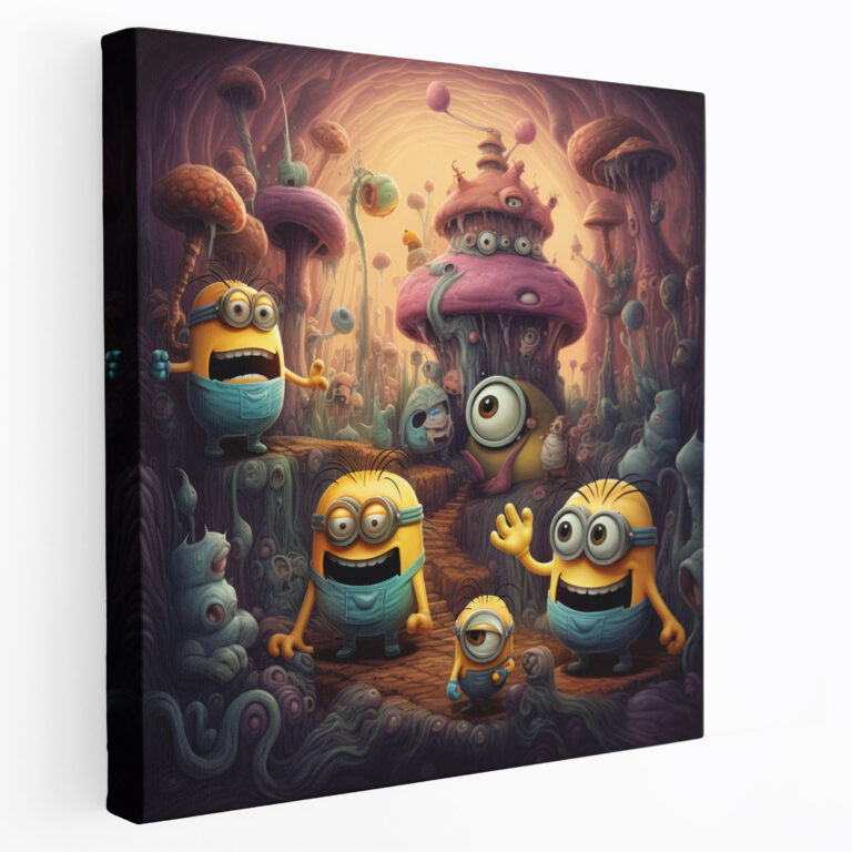 Minions Canvas Print - Minions, Home Decoration, Minions, Canvas Wall Art