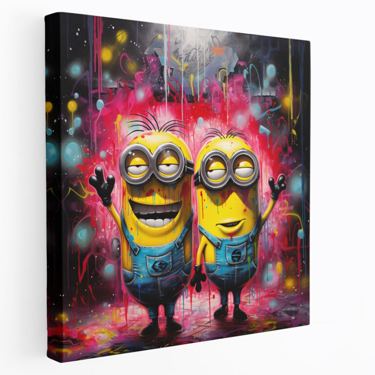 Minions Wall Art - Minions, Contemporary, Wall Decoration, Playful Personality