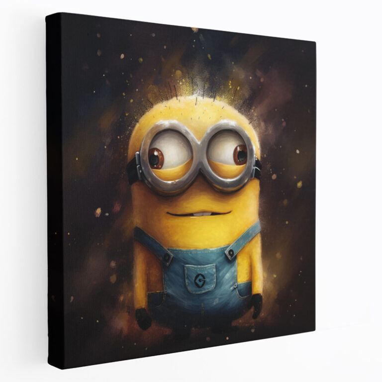 Minions Canvas Print - Impressionist Wall Art - Minions, Home Decoration, Impressionist Artwork, Wall Decoration