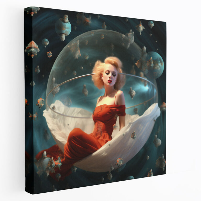 Marilyn Monroe Canvas Print - Surreal Dreamlike Wall Art - Marilyn Monroe, Canvas Print, Canvas, Imagination
